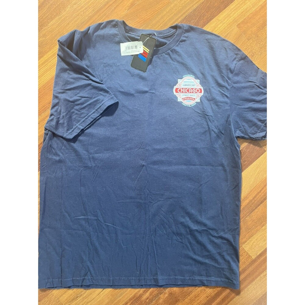 GENUINE Chicago NASCAR Street Race Logo Shirt 2023 Size XL NEW WITH TAGS